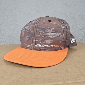 KTM Ready To Race New Era Motorcycles Hat Snapback Cap Digi Camo One Size